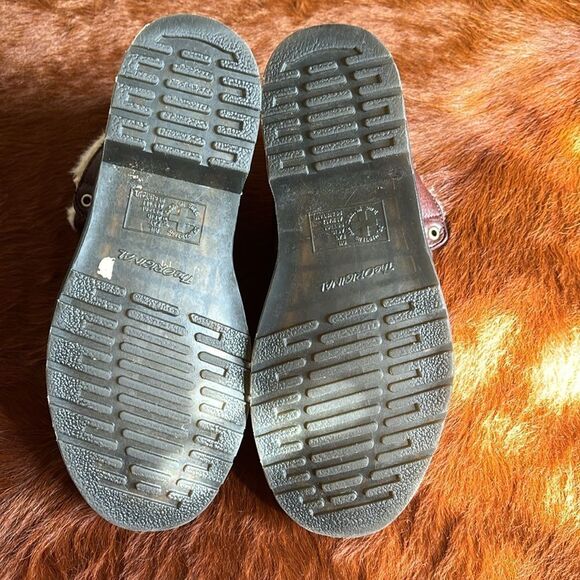 Dr.Martens 1460 PASCAL FAUX FUR LINED BOOTS in Cask — Ambassador M8 W9 - Picture 12 of 12